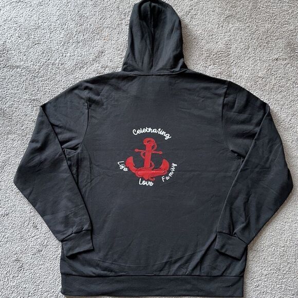 “Ship Faced” ⚓️ Hooded Sweatshirt! - Picture 2 of 8